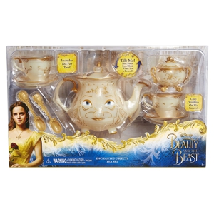 Disney Beauty and the Beast Enchanted Objects Tea Set