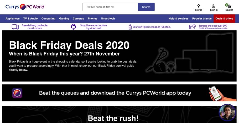 currys pc world black friday