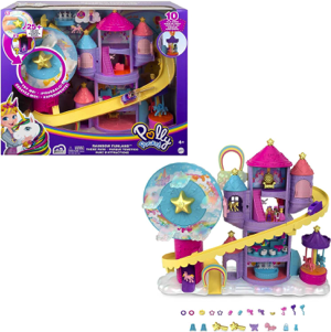 Polly Pocket Rainbow Funland Theme Park