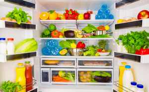 Well stocked fridge