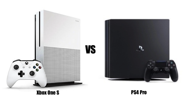 xbox one s vs ps4